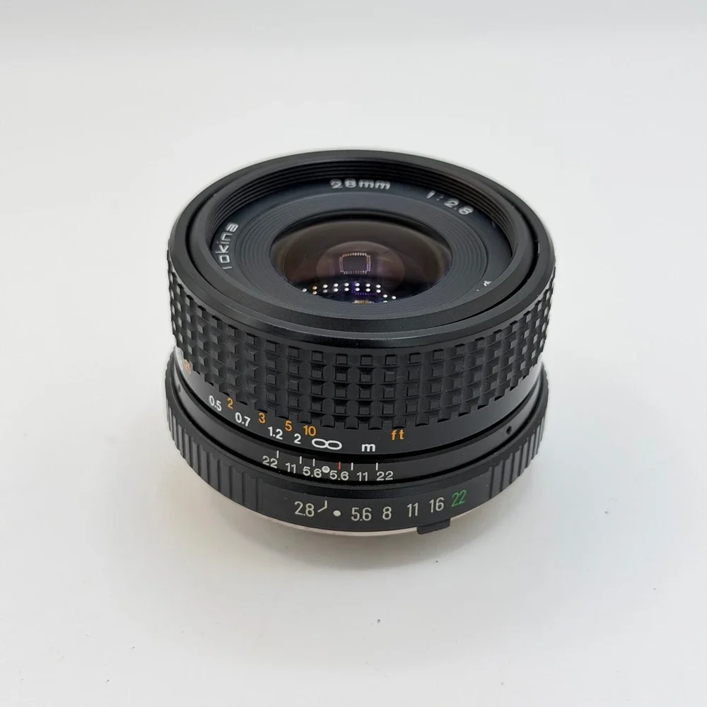 Tokina 28mm f2.8 Wide Angle Prime Lens Minolta MD Mount Japan 49mm UV Filter